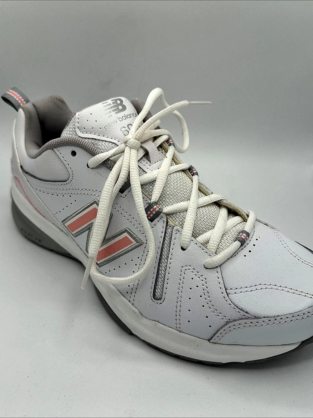 Like new New Balance 608v5 White Pink Women's Sneakers